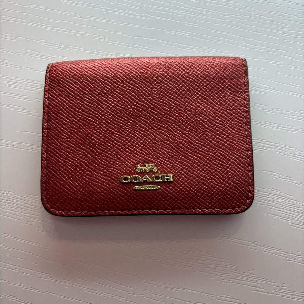 Coach fold over wallet